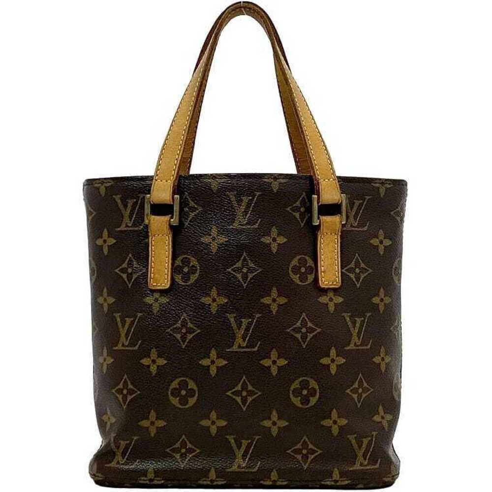 Louis Vuitton Vavin Handbag Brown Monogram Canvas Leather Bag